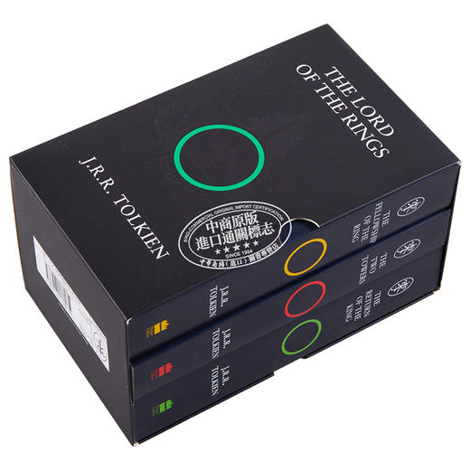 【中商原版】指环王三本盒装 平装版 英文原版 The Lord of the Rings 3 Book Box set JRR Tolkien 商品图2