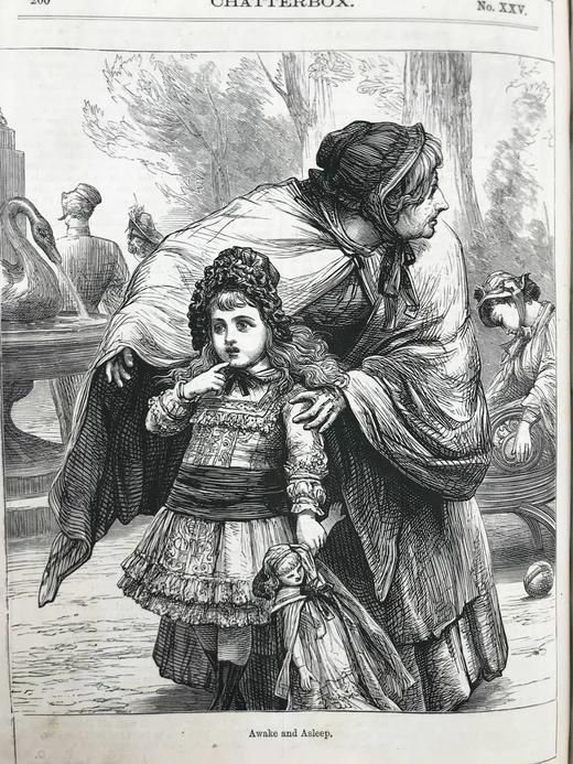 1889年 巧言小筑杂志 数百幅版画插图 漆布精装16开 商品图14