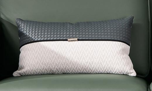 【现代简约风格】皮布抱枕/沙发客厅靠垫套/床上靠枕/可拆洗 商品图5