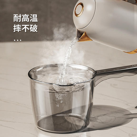 「颜值派！大小两号」透明水瓢长柄加厚大号水勺 居家日用漂流可悬挂浴室洗头水舀儿童洗澡瓢 商品图2