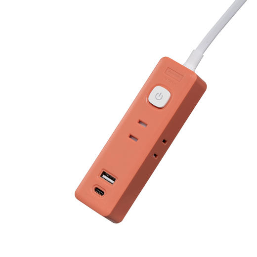 marie claire（嘉人） 延长线插座 赤橘MCC02 商品图2