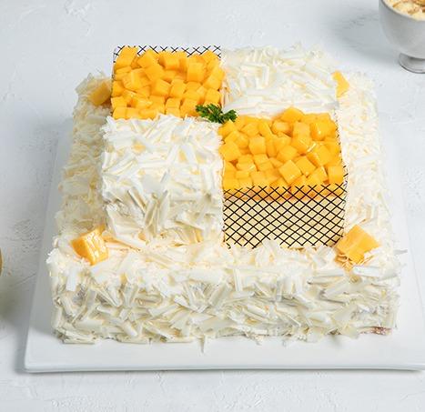 【本店热销】榴芒双拼生日蛋糕，泰国金枕榴莲+精选芒果双拼口味，送朋友老人推荐（广州幸福西饼蛋糕） 商品图6