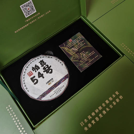一年陈帕真54号古树普洱茶（2023年采制，100克/饼） 商品图0