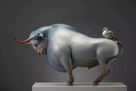 赵凯《云游·牛》104x56x58cm 商品图0