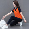 时尚洋气，短袖长裤运动裤休闲装女夏季薄款两件套TR-MLM2585 商品缩略图6