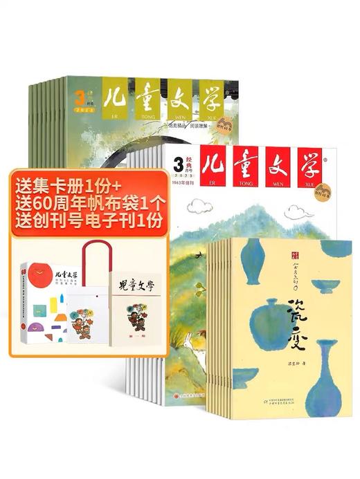 儿童文学杂志儿童版/少年版  双本套  1年共12期  商品图5