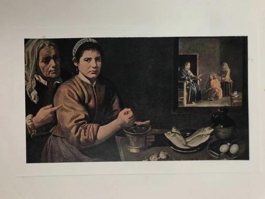 1914年 委拉斯凯兹画集 16幅彩色插图 布面精装大16开 商品图7