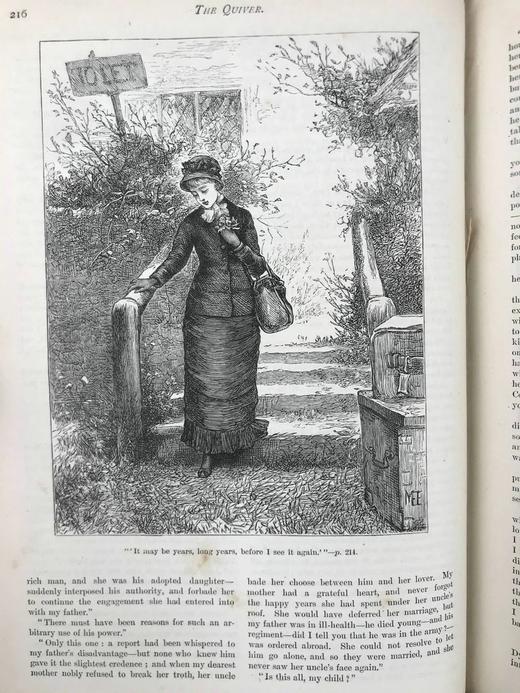 1883年 箭囊杂志 数百幅插图 漆布精装16开 商品图11