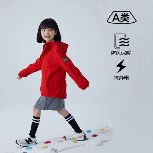 【夏季清仓】龙之涵 亲子款加绒连帽冲锋衣冲锋裤合集 中大童保暖上衣 婴幼儿A类标准 商品图13