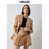 VIMAGE纬漫纪秋季新款时尚百搭显瘦干练西装外套女V2003604 商品缩略图0