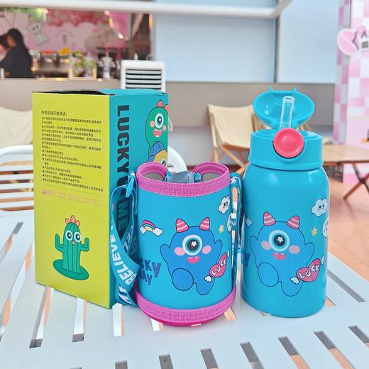 卡通斜跨保温杯 商品图1