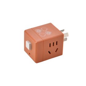 marie claire（嘉人） 能量块转换器插座 赤橘MC002