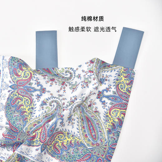 佩斯利门帘布艺隔断门帘厨房卧室入户适用 商品图2