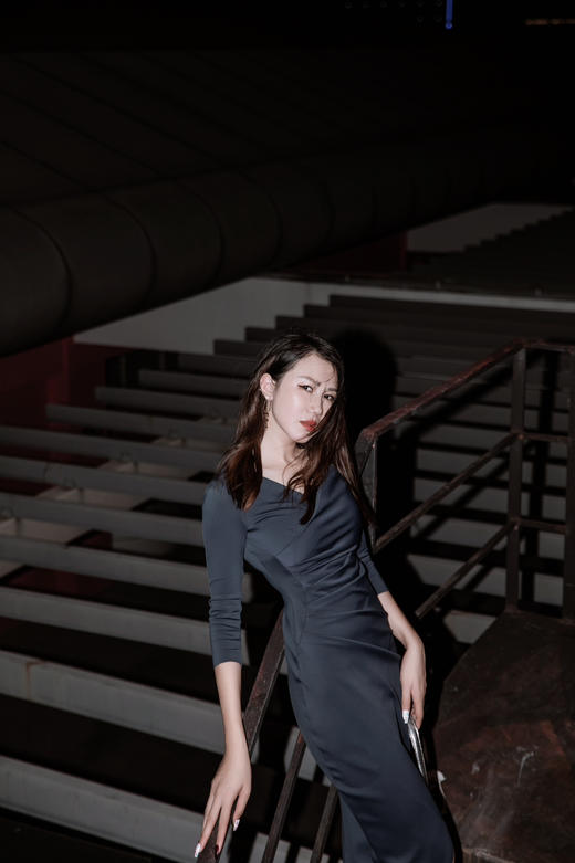 颈袖添香新款职场连衣裙女装时尚ol女神高端大牌包臀女裙 商品图3