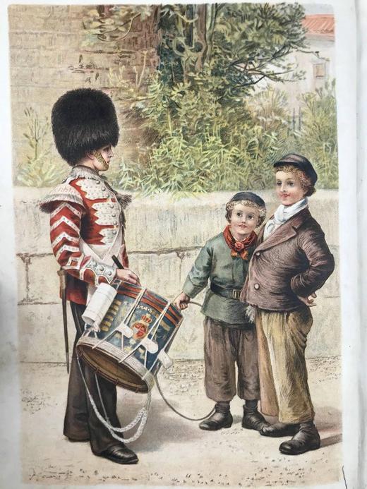 1889年 巧言小筑杂志 数百幅版画插图 漆布精装16开 商品图2