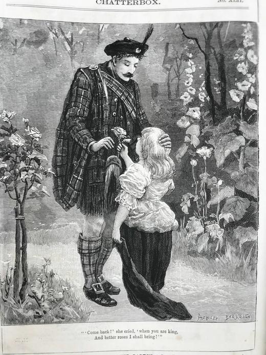 1889年 巧言小筑杂志 数百幅版画插图 漆布精装16开 商品图12