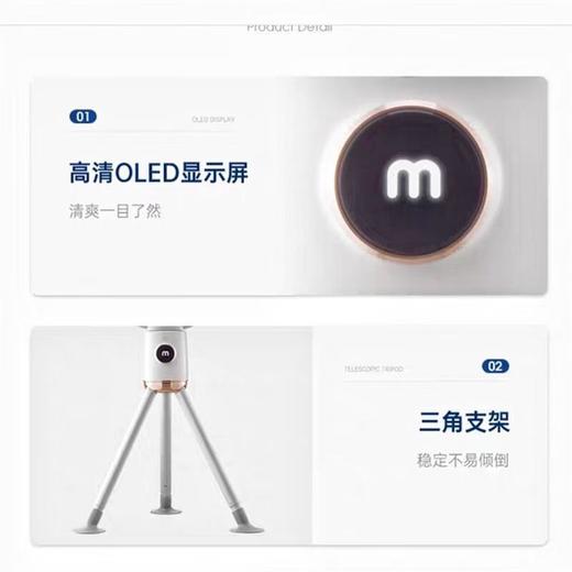 英国摩飞morphy 电风扇（无线）白色 商品图3