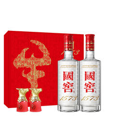 【酒厂直营】52度 国窖1573 500ml*2 辛丑牛年礼盒    泸州老窖官方旗舰店