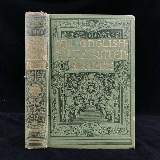 1883-1884年 英国插图杂志 数百幅精美插图 漆布精装16开 商品图0