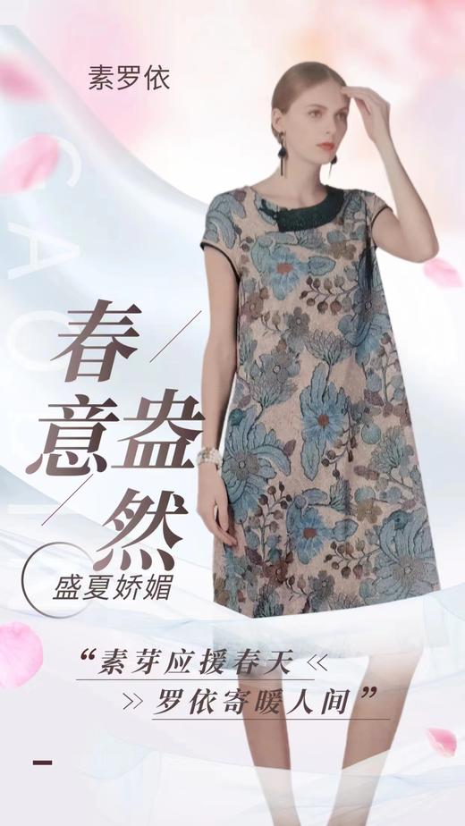 4F  素罗依 女装连衣裙 商品图0