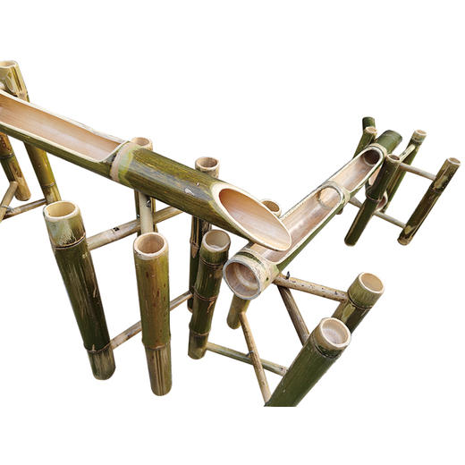 玩水竹架竹桩水渠沙水玩具 商品图4