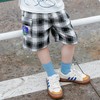 【商场同款】迪士尼童装男童纯棉五分裤清爽夏季新品巴斯光年中大童格子短裤 商品缩略图1
