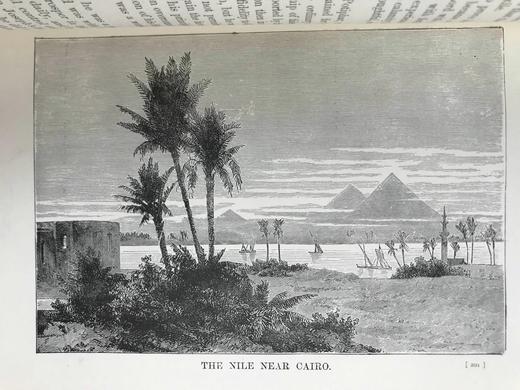 1897年 先祖与先知 约50幅版画插图 漆布精装18开 商品图10