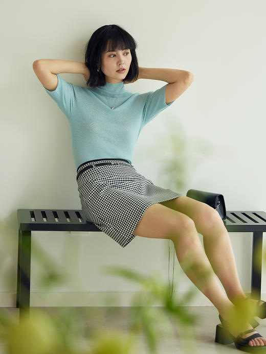 （合作款）HeyDress半高领针织衫 商品图0