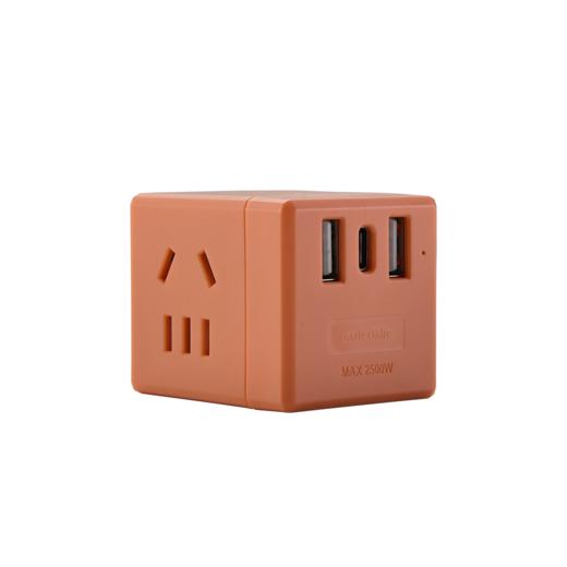 marie claire（嘉人） 能量块转换器插座 赤橘MCC03 商品图2