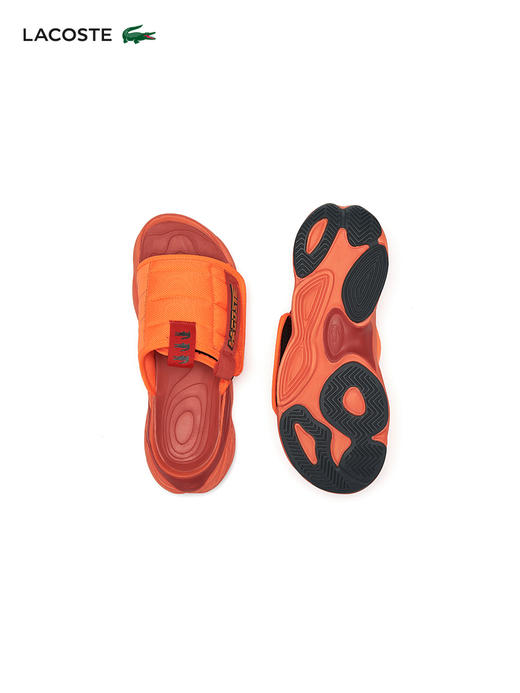 【海南专供价】Lacoste法国鳄鱼夏日活力系列男鞋魔术贴时尚休闲拖鞋45CMA0003 商品图3