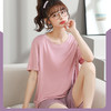 情侣莫代尔睡衣两件套2023夏季女士宽松家居服套装可外穿薄款 商品缩略图0