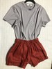 HaWaTa全新艾扬格瑜伽T恤夏季瑜伽服纯棉T恤修身T恤瑜伽短袖（不带胸垫） 商品缩略图3
