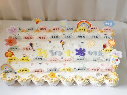 40个纸杯大长方蛋糕（价格非标价，纸杯不同个数 不同价格，具体请私信客服） 商品图2