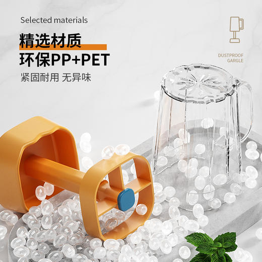 「四色可选！可调节高度」简约漱口杯 学生牙刷置物架套装洗漱杯 居家日用儿童牙杯台面电动牙刷架子 商品图2