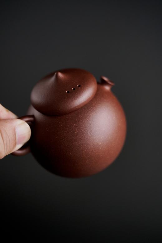 东施 紫砂壶 紫泥 170CC 商品图3