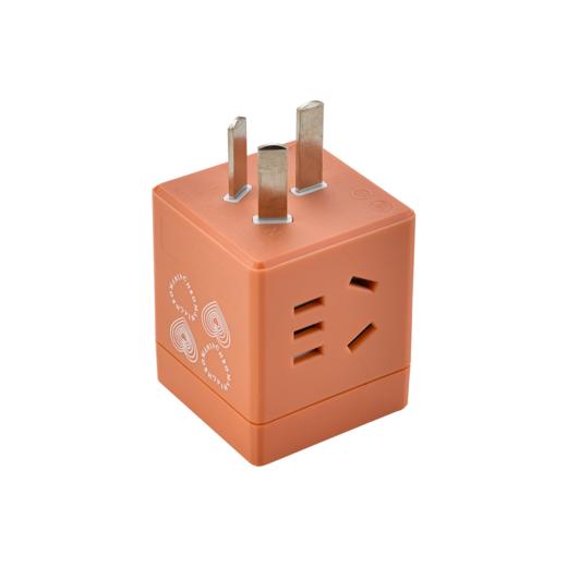 marie claire（嘉人） 能量块转换器插座 赤橘MCC03 商品图5