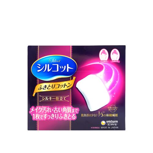 Unicharm尤妮佳超省水1/3化妆棉 32枚 商品图0