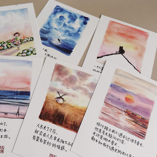 小林漫画  明信片套装  馈赠礼品 时光纪念 商品图2