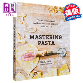 【中商原版】掌握意大利面 手工意大利面 饺子 意大利调味饭 Mastering Pasta 英文原版 Marc Vetri 食谱 美食 营养