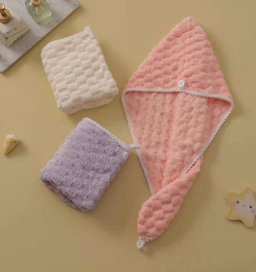 【远梦】云朵干发帽.24cm×63cm 商品图0