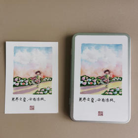 小林漫画  明信片套装  馈赠礼品 时光纪念