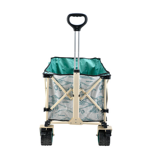 marie claire嘉人 折叠车（8寸橡胶轮对折款）山野绿/个 MCW002 商品图4