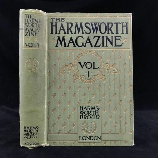 1898-1899年 哈姆沃思杂志 数百幅插图 漆布精装16开 商品图0