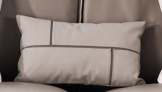 【现代简约风格】皮布抱枕/沙发客厅靠垫套/床上靠枕/可拆洗 商品图6