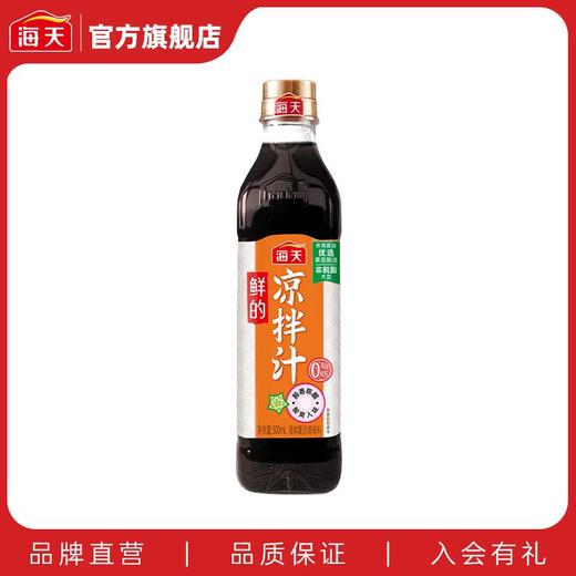 【品牌直发】【海天】鲜的凉拌汁500mL夏日凉拌爽口快手菜 商品图0