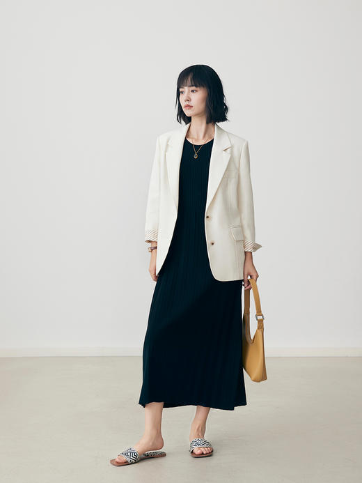 HeyDress法式西装外套女春秋休闲宽松设计感西服通勤气质上衣 商品图3