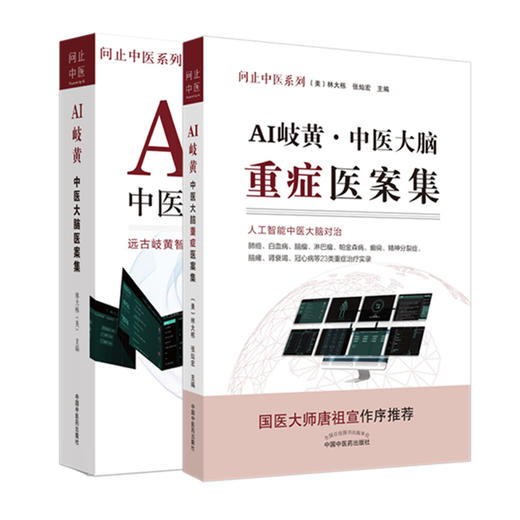 问止中医系列 套装2本 AI岐黄 中医大脑重症医案集+AI岐黄 中医大脑医案集 (美)林大栋 张灿宏 主编 中国中医药出版社 商品图5