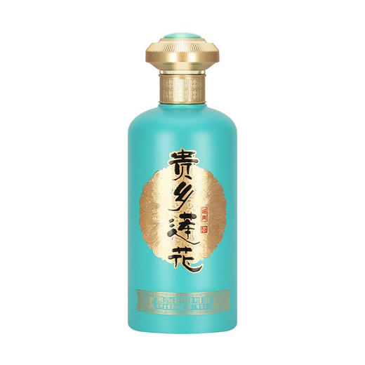 【百元口粮】贵乡莲花   蓝(经典版)    酱香型 53度 500ml 商品图1
