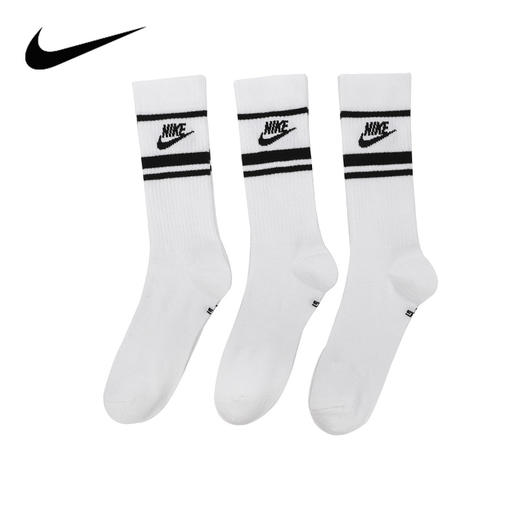 Nike/耐克袜子男袜女袜新款三双装运动袜中筒袜DX5089-103 商品图0