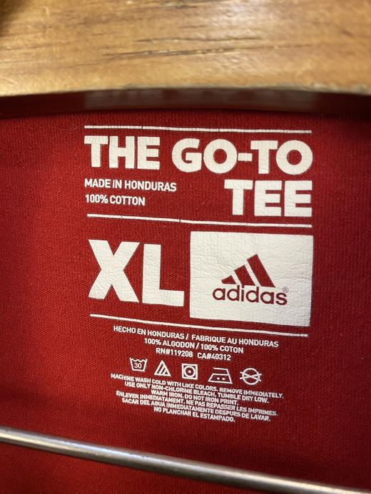 adidas 阿迪达斯 NCAA 美国大学体育协会 四强赛 短袖T恤 _SST(XL) 商品图2